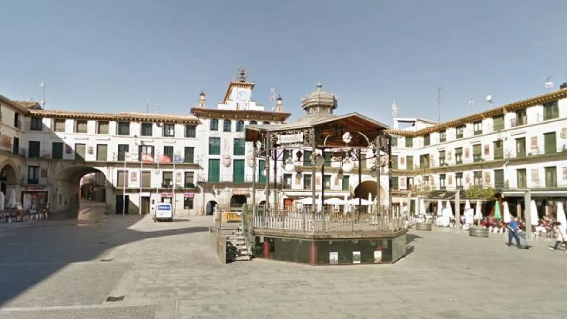 Imagen de la Plaza Nueva de Tudela