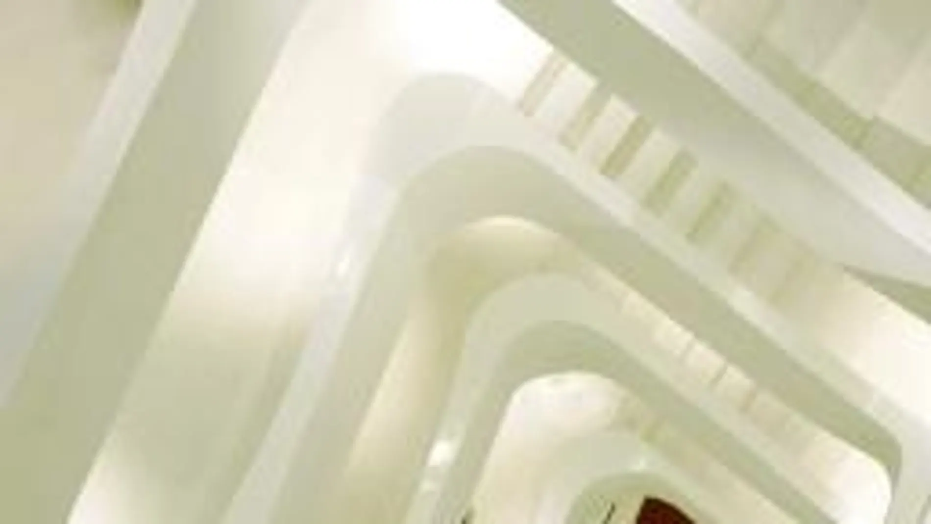 Interior del CaixaForum de Madrid, obra de Herzog & de Meuron