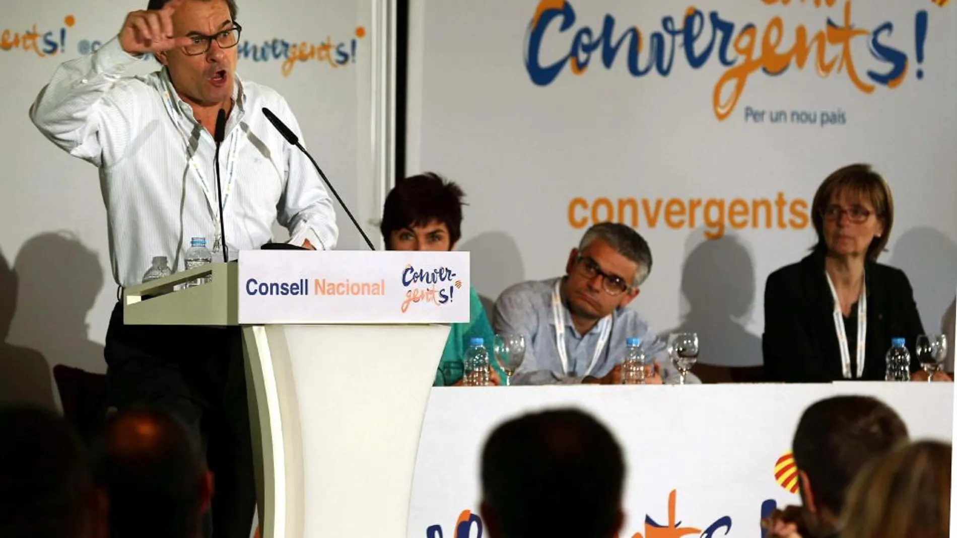 Artur Mas ha intervenido en el Consell Nacional de su partido