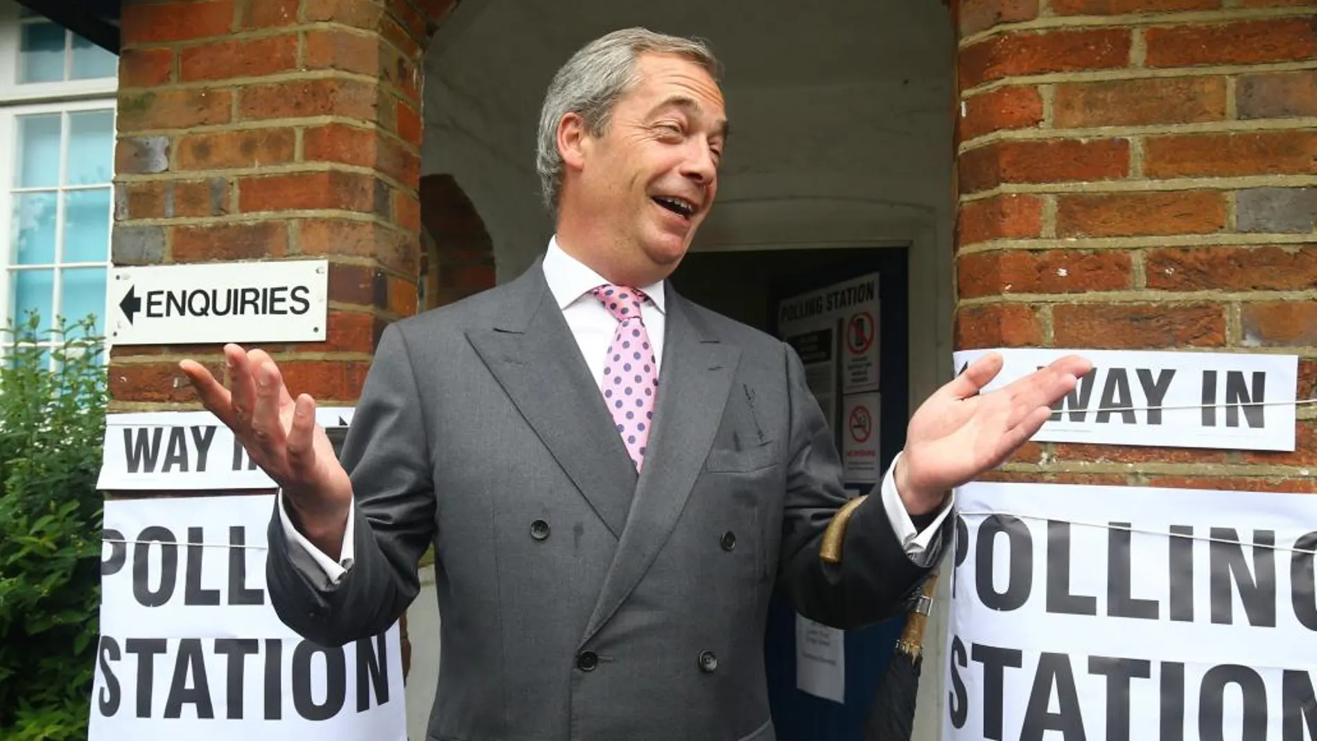 Farage cree que el Reino Unido ha votado por permanecer en la UE