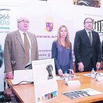 Alfonso Polanco, Carmen Fernández, Rafael Martínez y Luis Alonso, presentan los actos