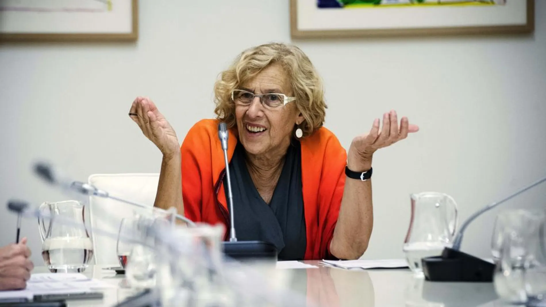 La alcaldesa de Madrid, Manuela Carmena