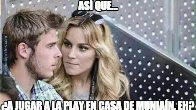 De Gea, Muniain y Edurne, tendencia en Twitter
