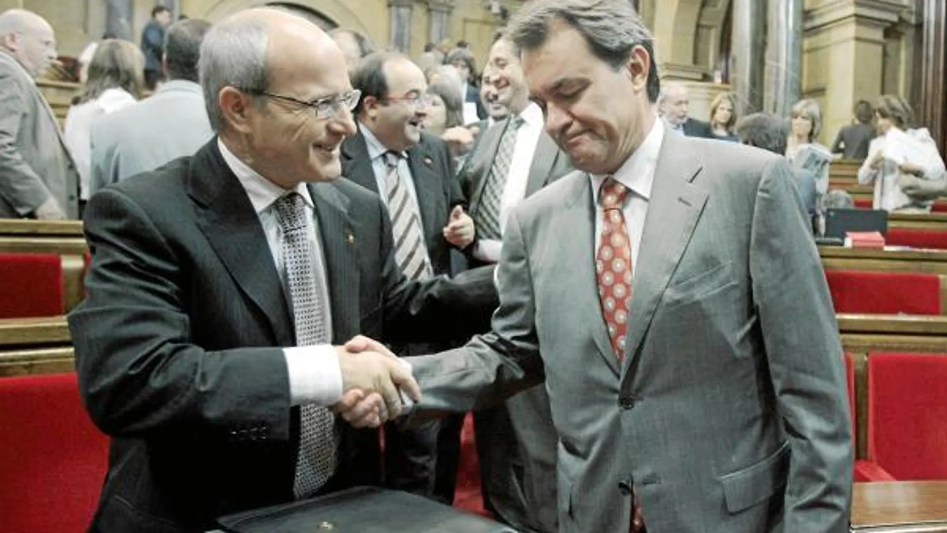Montilla y Mas defenderán la misma hoja de ruta para intentar una reforma de la ley del TC