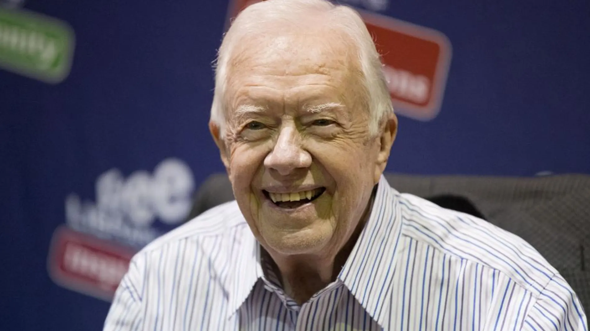Imagen de julio de 2015 del ex presidente de EEUU Jimmy Carter