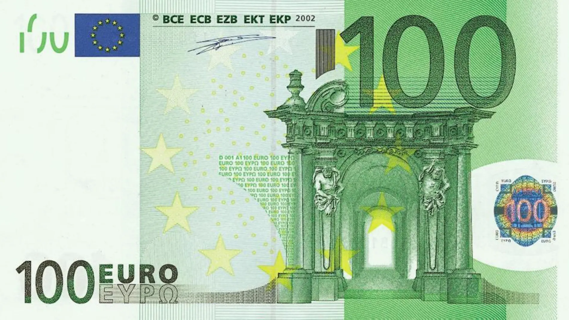 El billete de 100 euros, en peligro de extinción