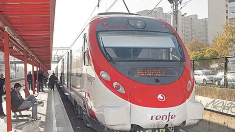 Uno de los trenes de la compañía en Valencia