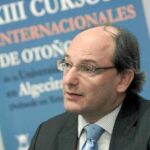 El ministro principal de Gibraltar, Peter Caruana