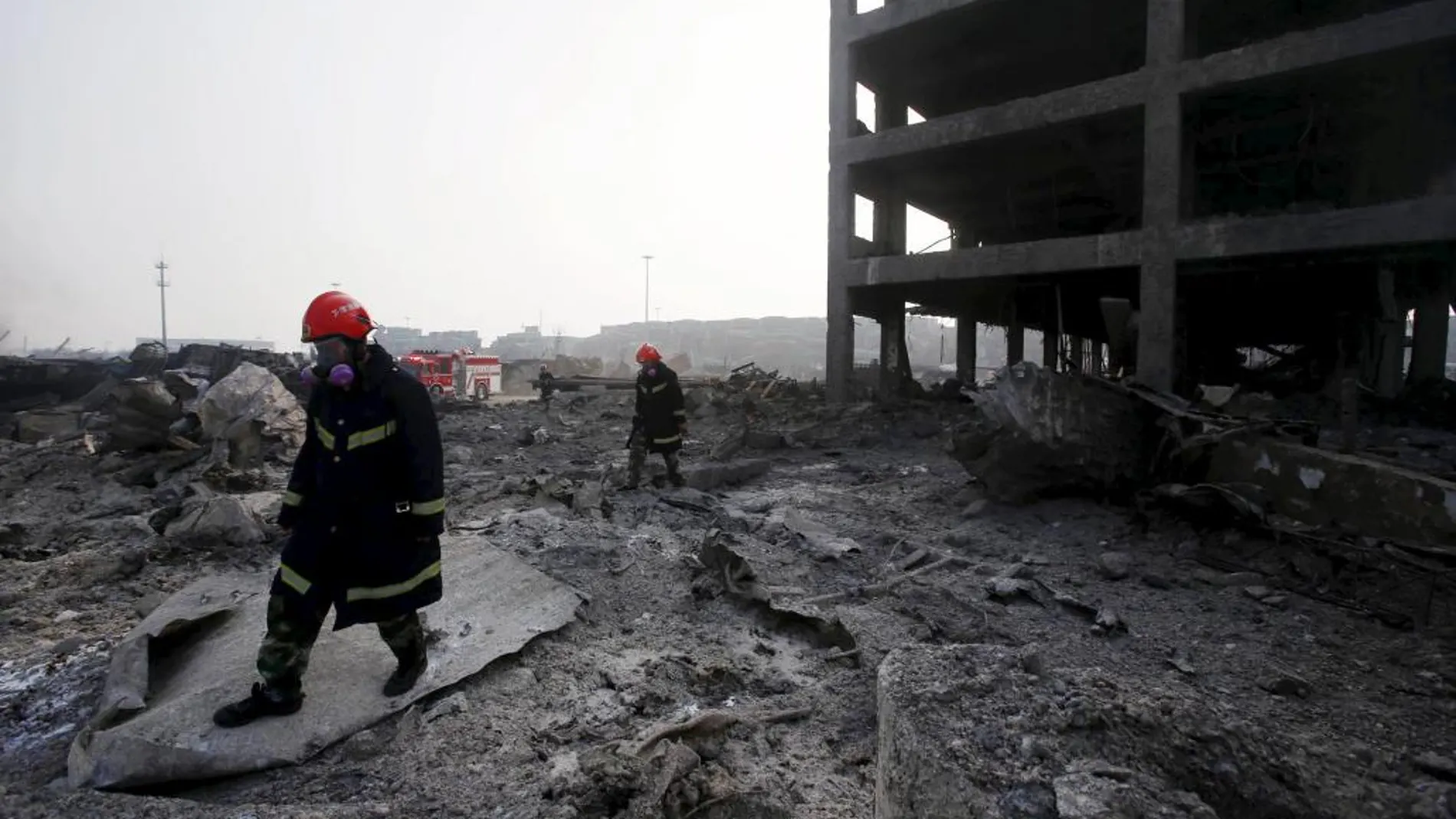 95 personas han desaparecido en Tianjin