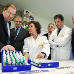 Juan Vicente Herrera junto a Guisasola inaugura el nuevo edificio de consultas externas del Hospital Río Carrión