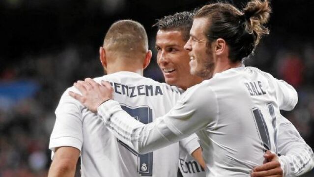Benzema, Cristiano Ronaldo y Bale, por su juego y sus cifras goleadoras, son esenciales para aspirar a ganar la «Champions»