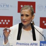 La presidenta de la Comunidad de Madrid, Cristina Cifuentes.