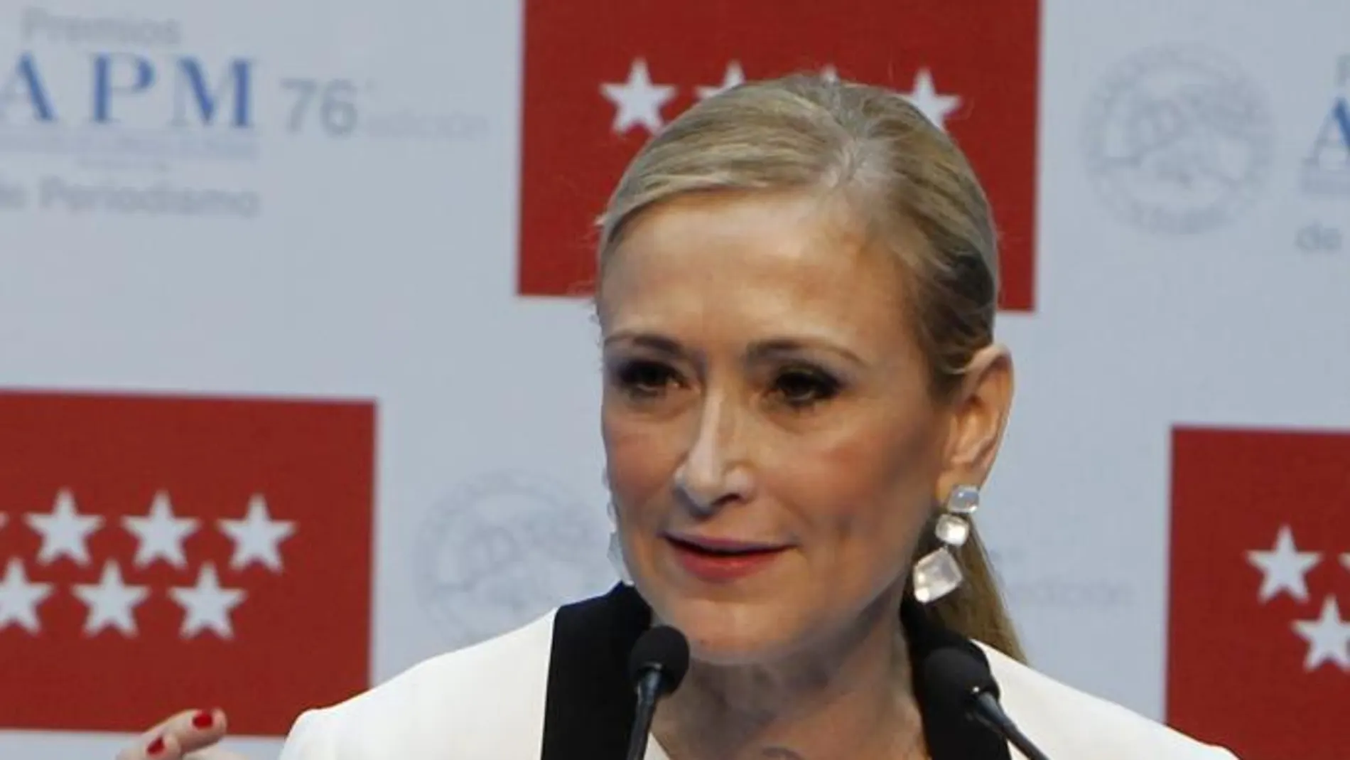 La presidenta de la Comunidad de Madrid, Cristina Cifuentes.