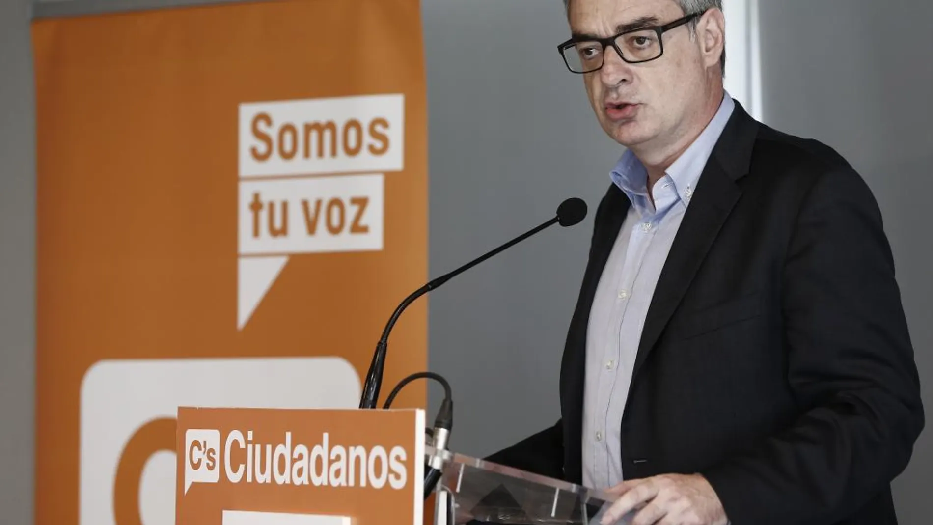 El vicesecretario general, portavoz y diputado de Ciudadanos, José Manuel Villegas