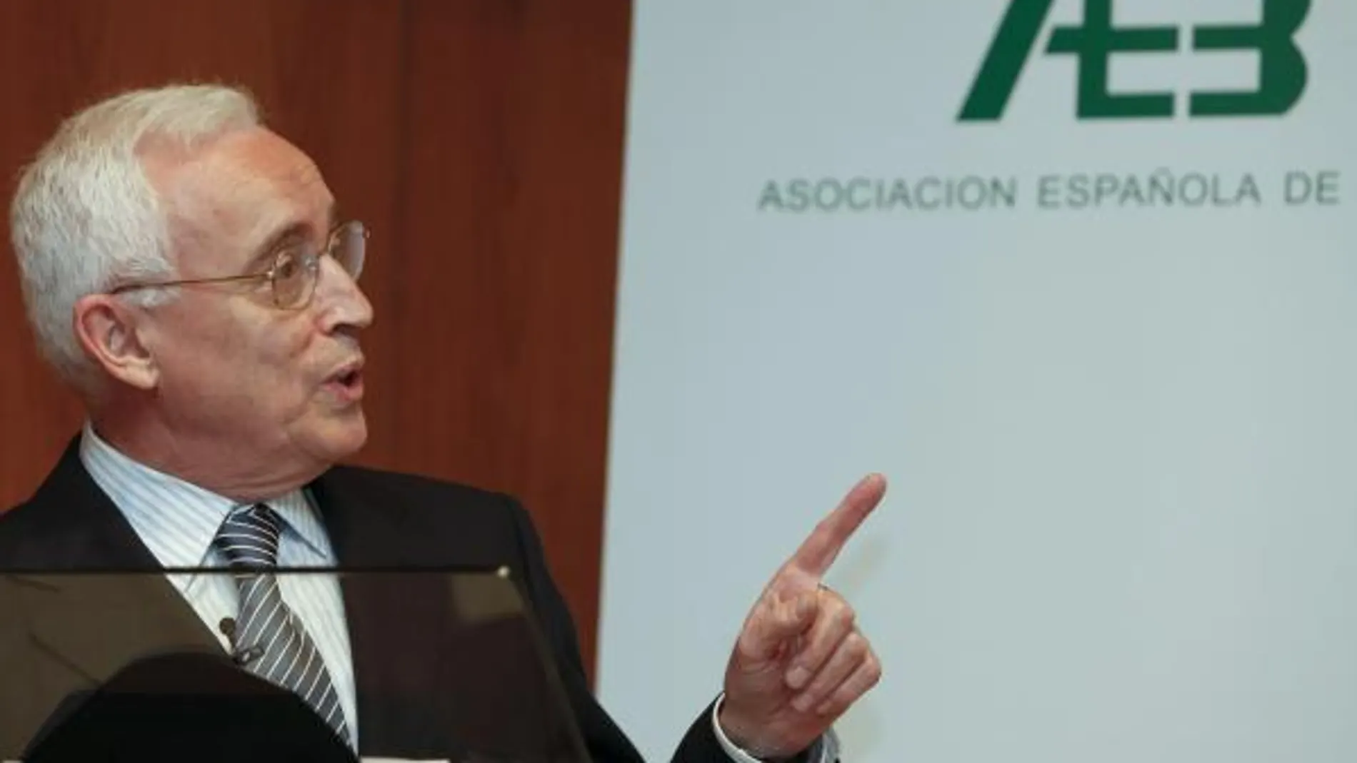 El presidente de la Asociación Española de Banca, Miguel Martín
