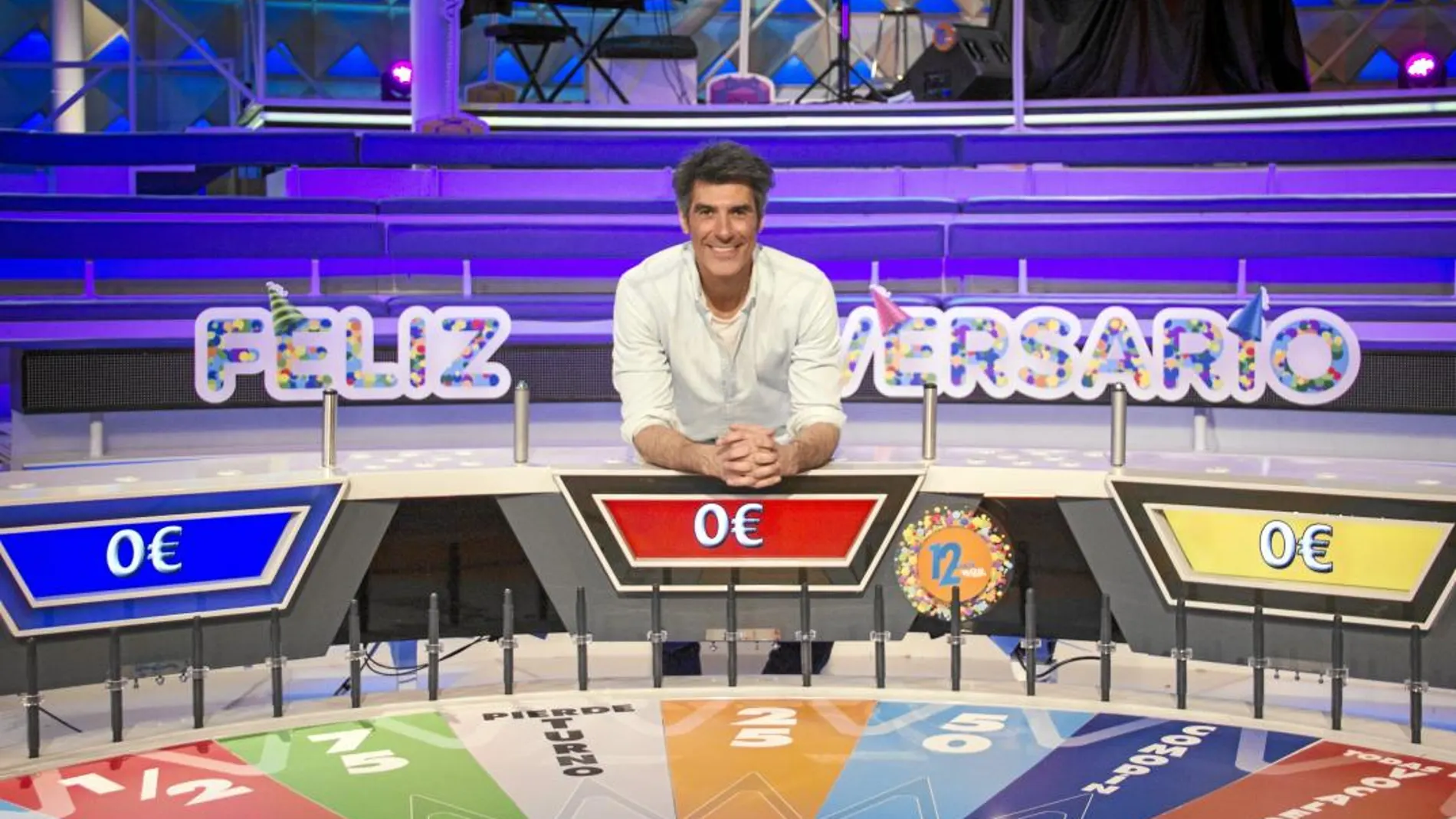 Jorge Fernández, presentador de «La ruleta de la suerte»