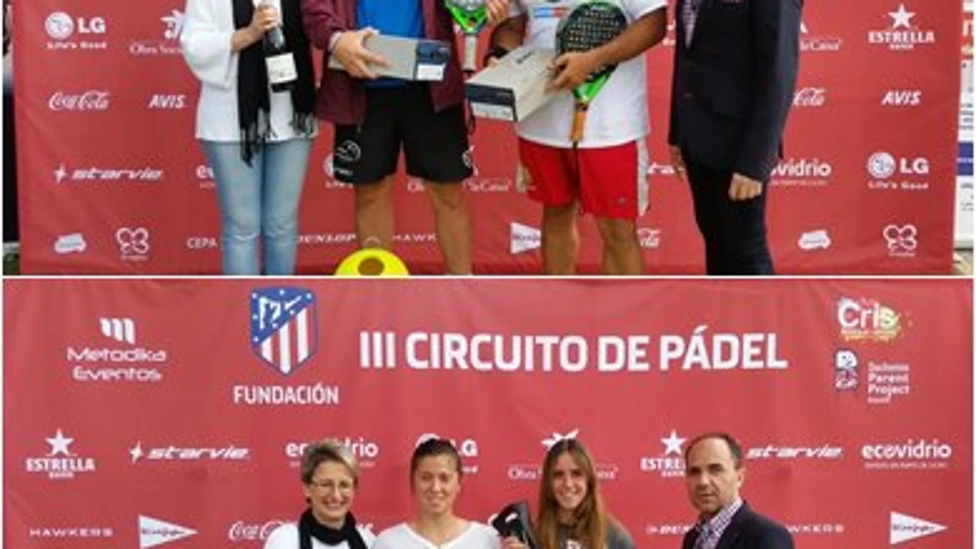 Campeones y campeonas del torneo