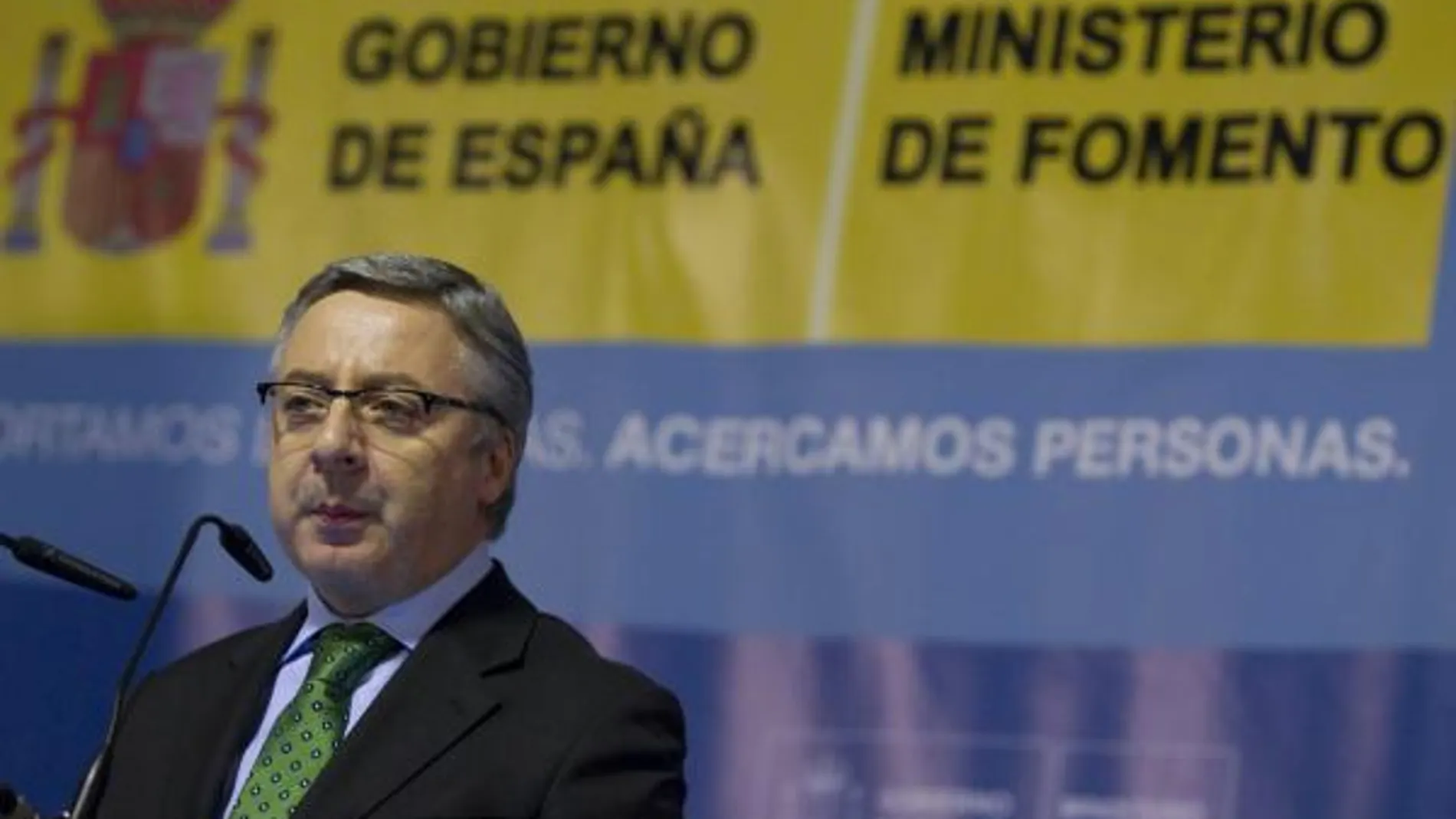 El ministro de Fomento José Blanco