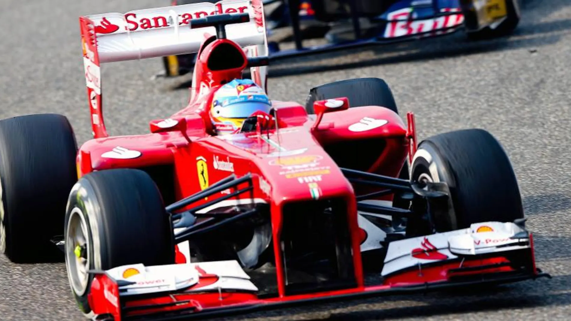 Fernando Alonso, con Ferrari, donde también ganó Schumacher
