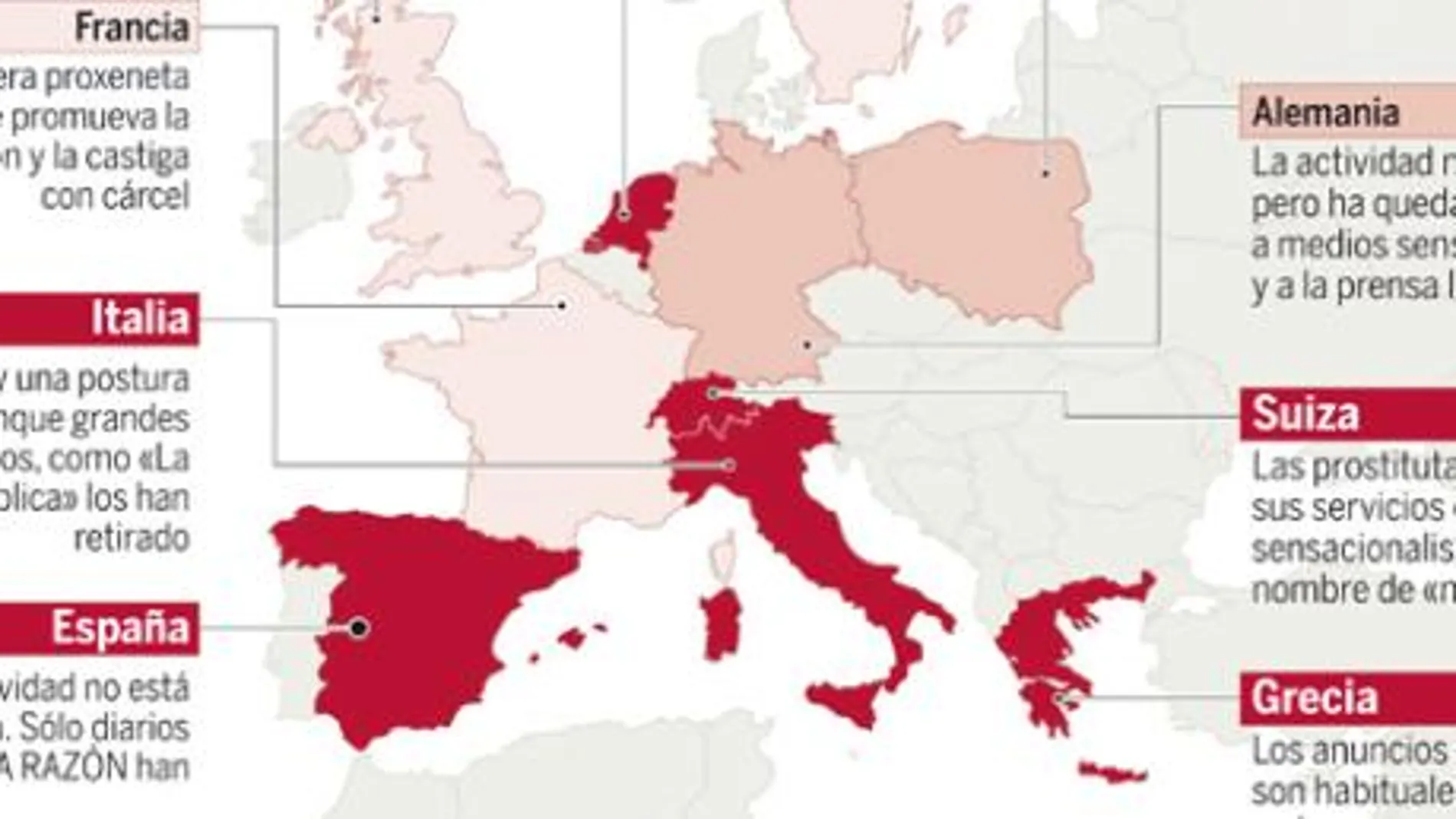 Los principales periódicos europeos ya han eliminado la sección de «Relax»