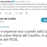 La dura respuesta de Antonio del Castillo a Susana Díaz por la sentencia de «La Manada»