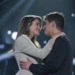 Amaia y Alfred en una de sus últimas galas de OT