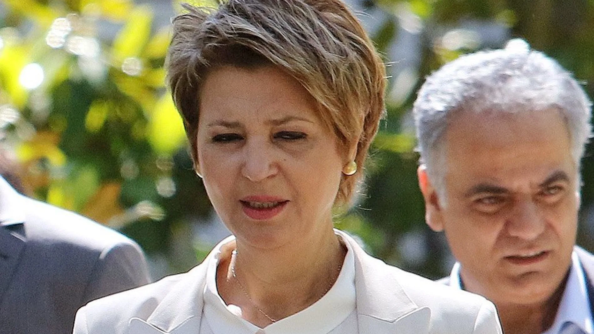 Olga Gerovassili, portavoz del Gobierno griego.