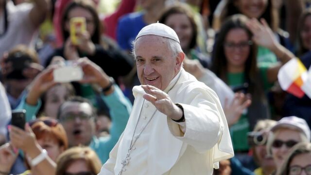 El papa, el pasado miércoles