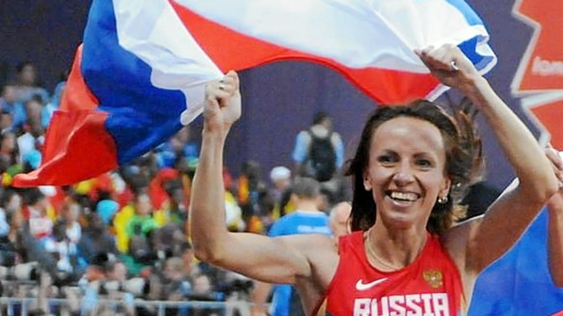 Savinova, oro en 800 en Londres 2012