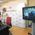 Manuel Marchena y Maribel Montaño celebraron el éxito de la televisión municipal en Semana Santa