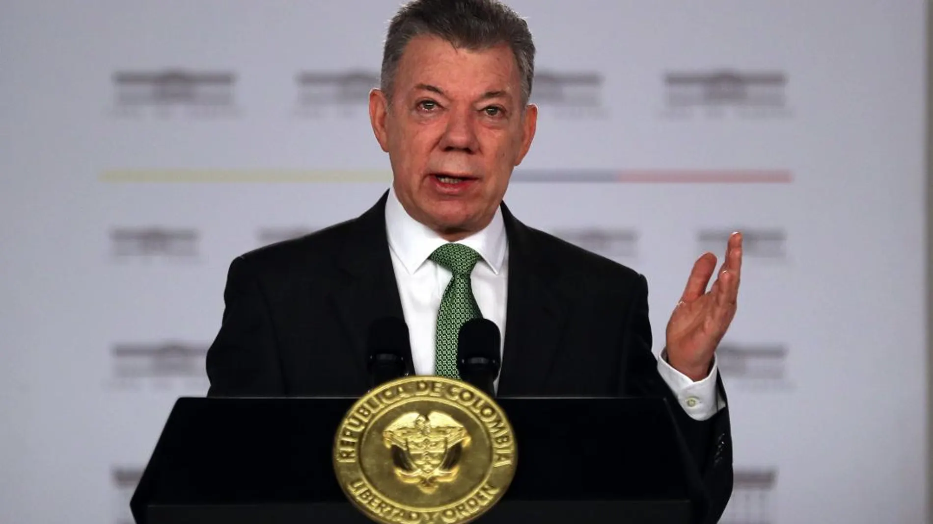 l presidente colombiano, Juan Manuel Santos. Foto: EFE