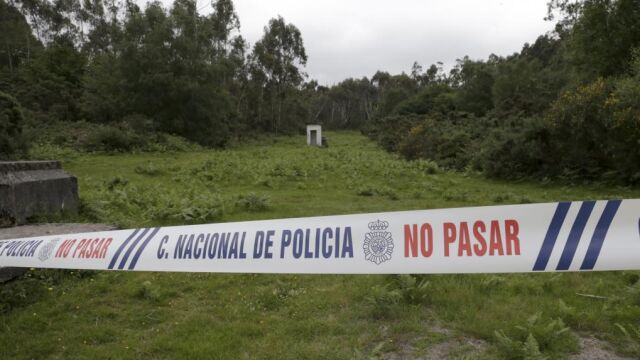 Lugar cercano al sitio donde la Policía Nacional ha hallado el cadáver de la mujer desaparecida.