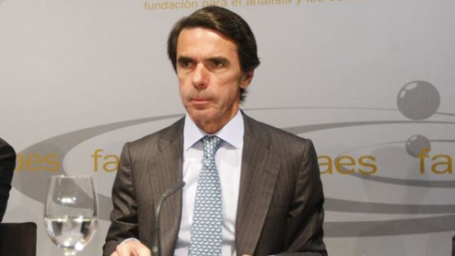 El expresidente del Gobierno José María Aznar, en una imagen de archivo