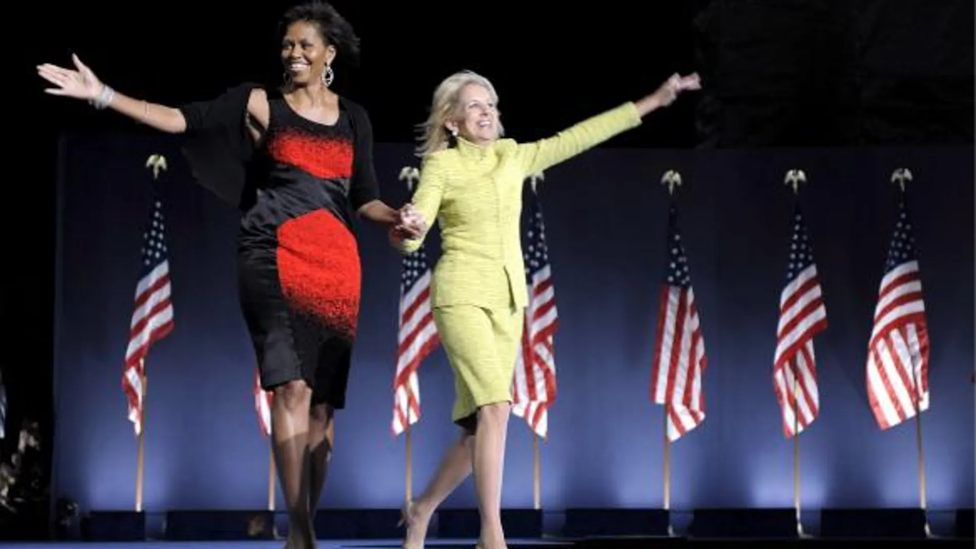 Michelle Obama y Jill Biden