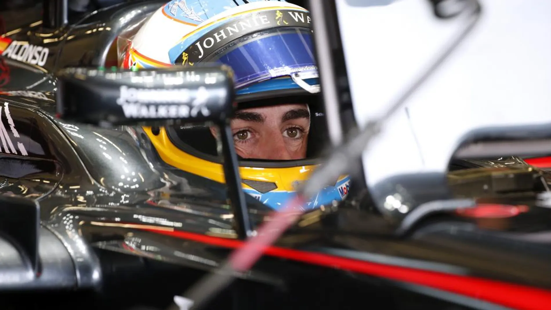 Fernando Alonso, en Silverstone, Inglaterra