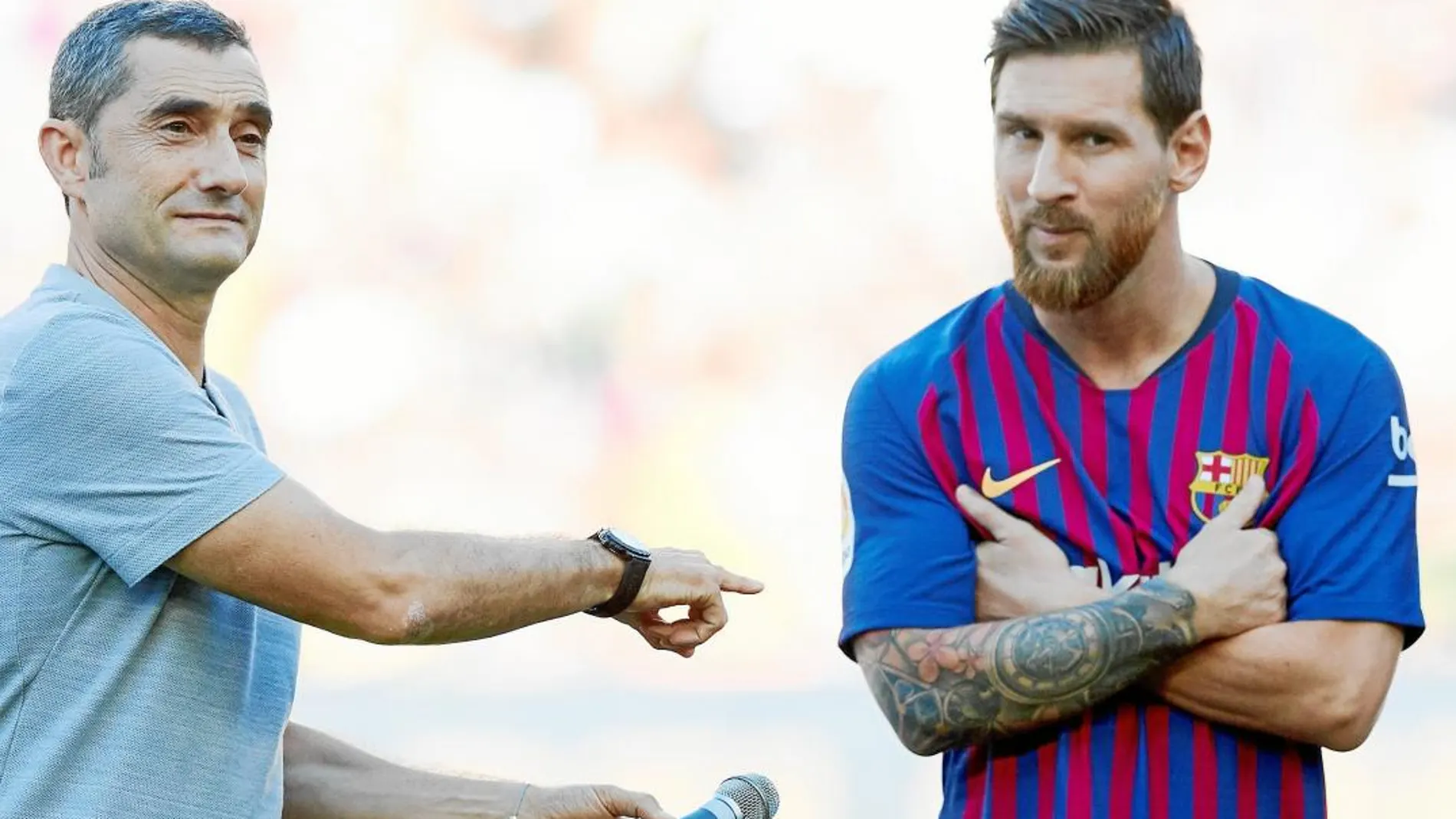 Messi ejerce de capitán