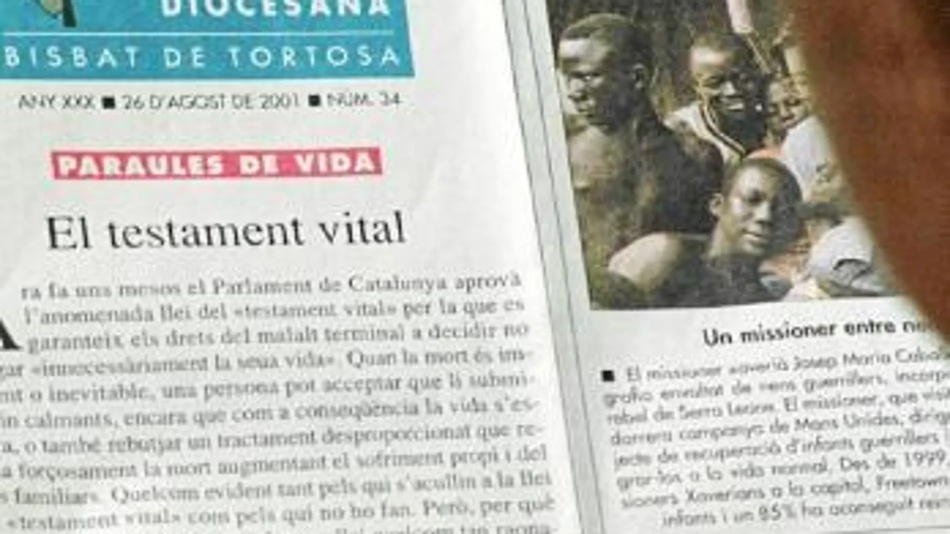El Parlament abre la puerta a que el Govern defienda la eutanasia