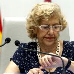 La alcaldesa de Madrid, Manuela Carmena.