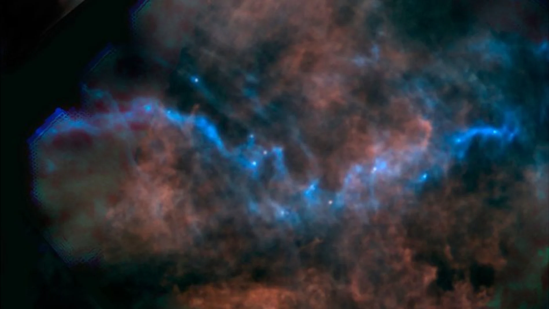 El filamento de futuras estrellas desvelado por Herschel