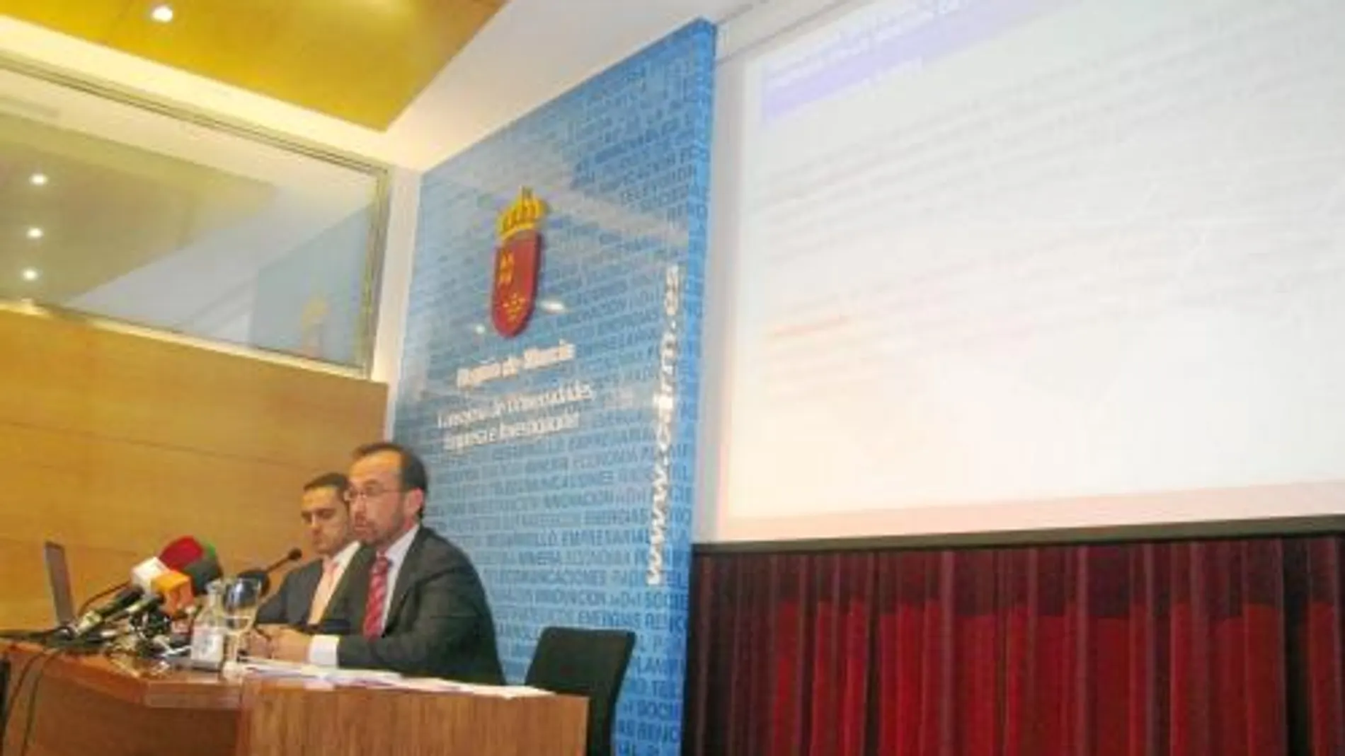 Marín presentó ayer este programa, en el que lleva dos años trabajando la Dirección General de Industria