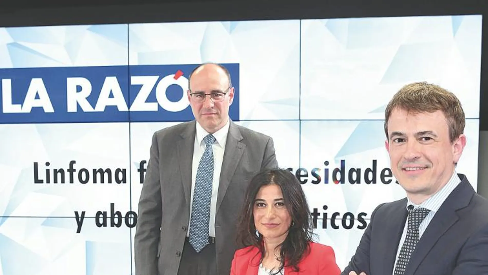 En la imagen, Miguel Canales, Annarita Gabriele y José Manuel Sancho