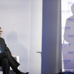 Gates, durante una de las conferencias de la Cumbre del Clima en París