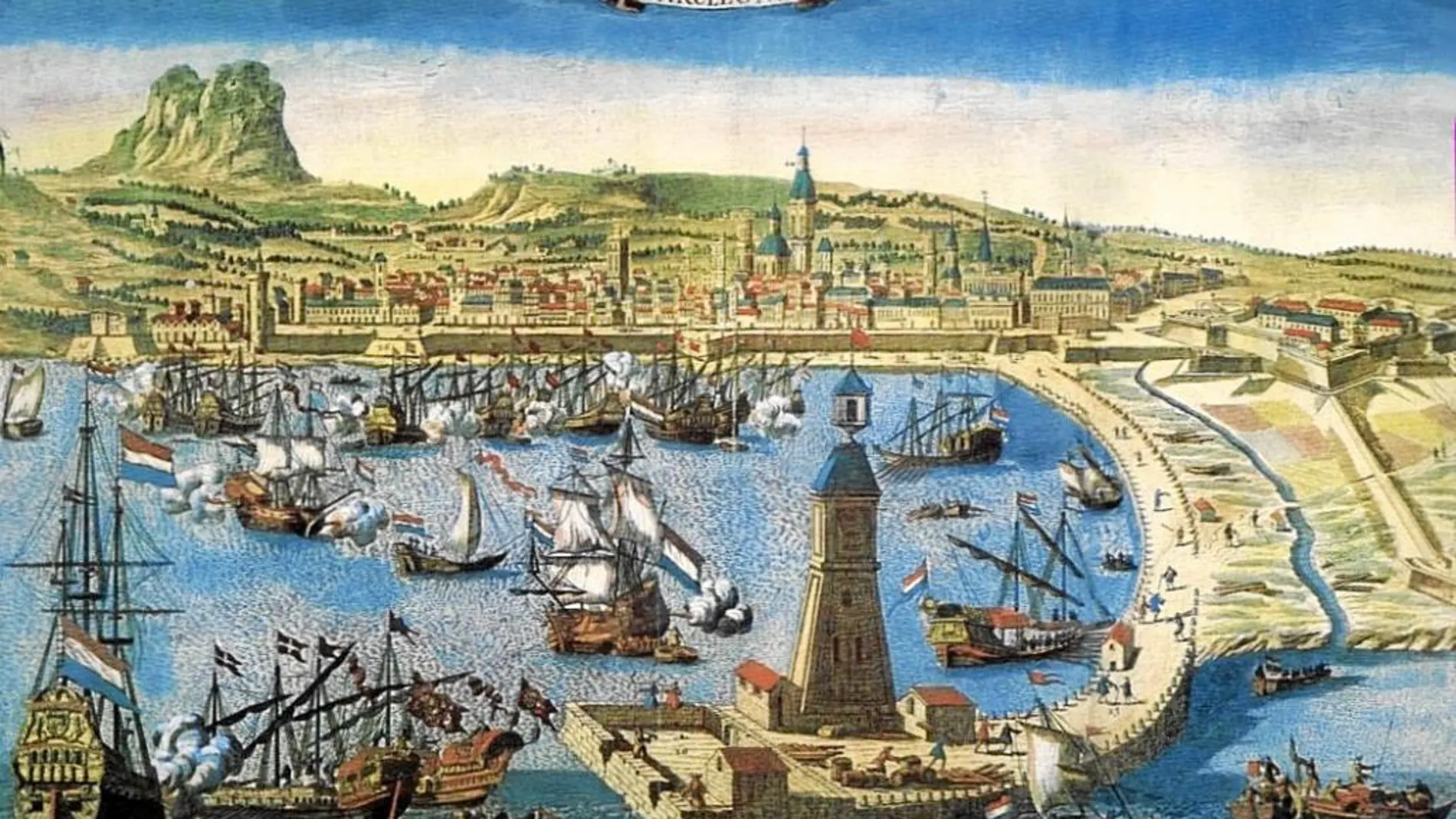 Un conocido cuadro del asedio de las tropas borbónicas a Barcelona en 1714