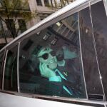 Carles Puigdemont llega en coche a un edificio en Berlín (Alemania). EFE/ FELIPE TRUEBA