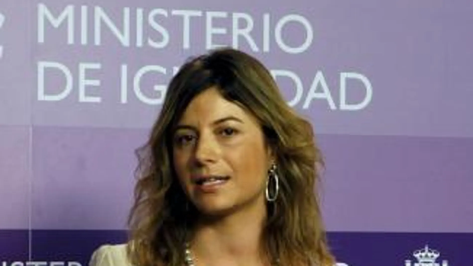 La ministra de Igualdad, Bibiana Aído