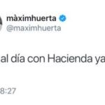 Los polémicos tuits de Màxim Huerta: «Estar al día con Hacienda ya no se lleva»