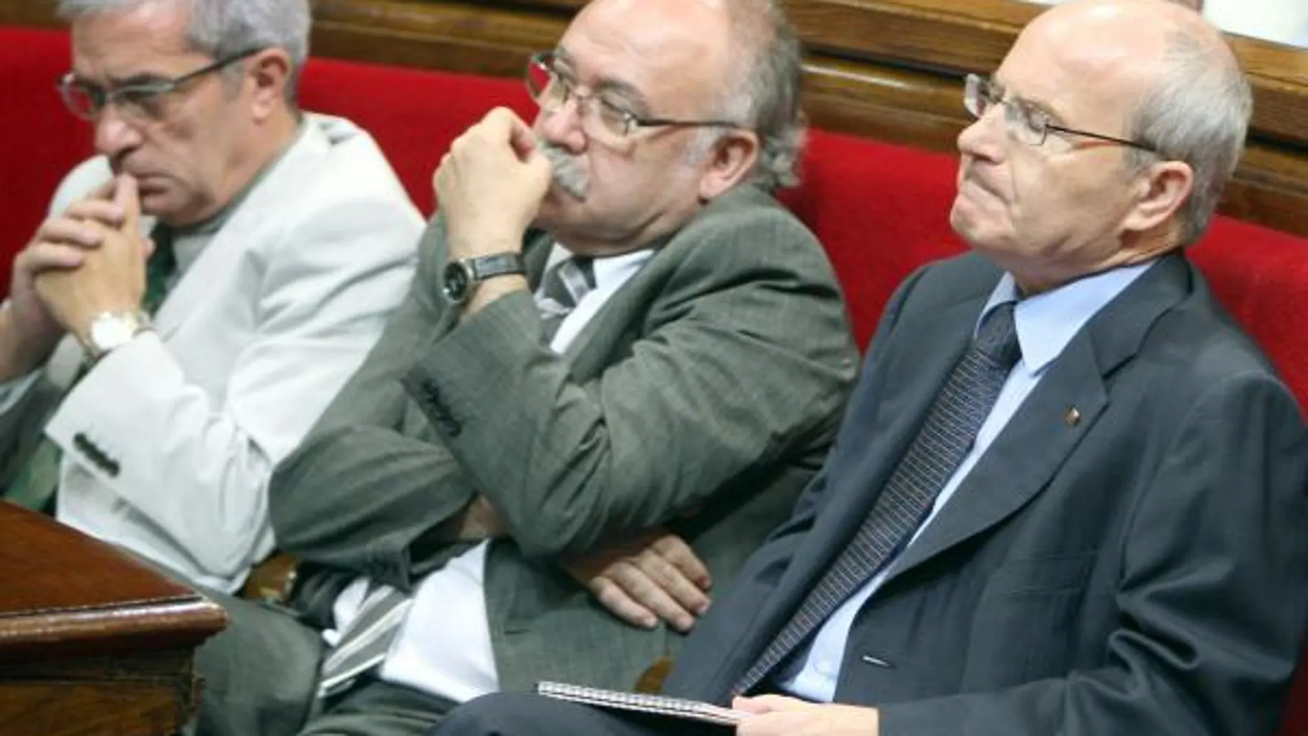 Montilla y Carod en el parlamento catalán hoy