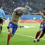 Más de once millones de espectadores vieron a Diego Forlán celebrar el gol