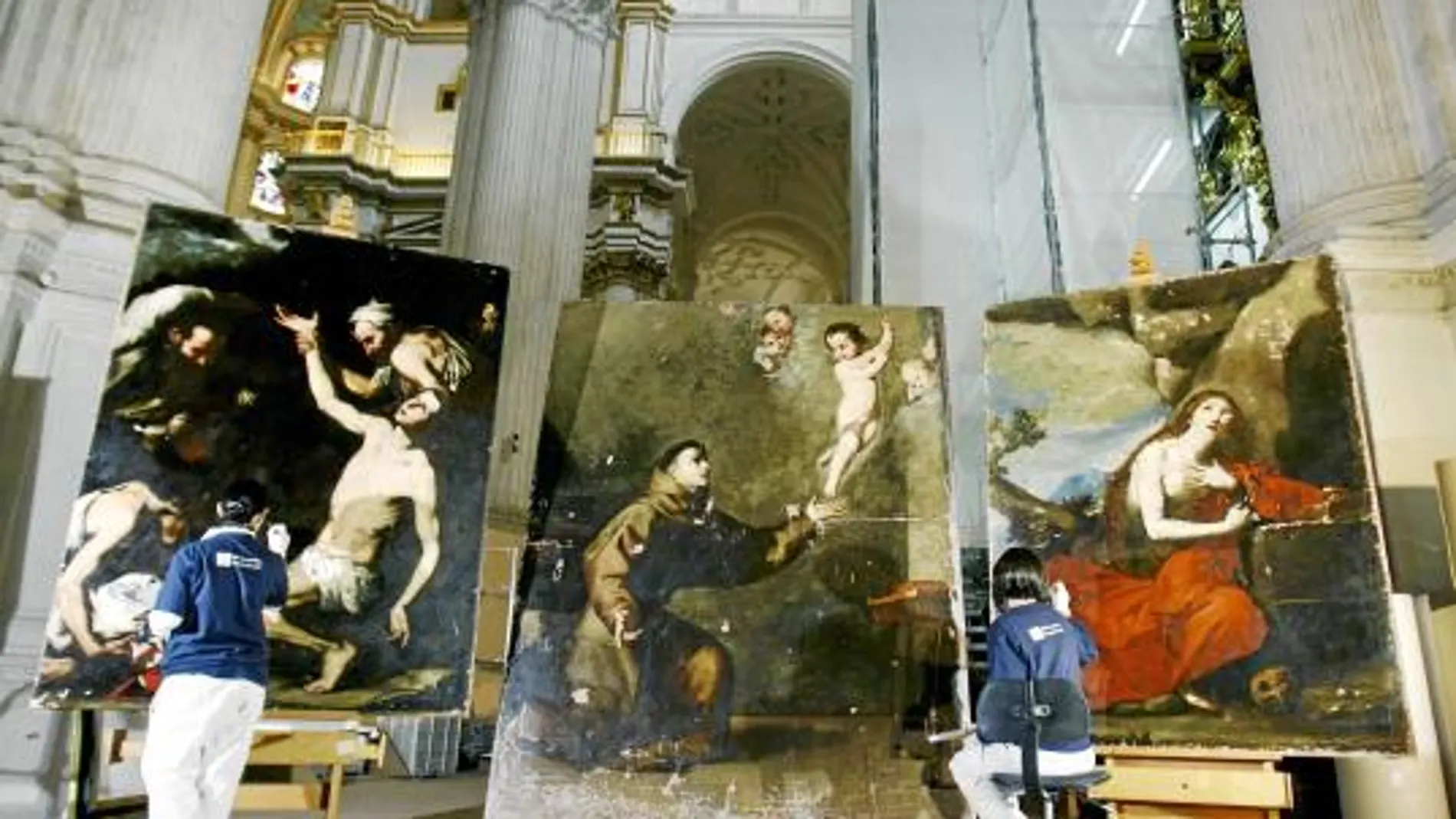 La catedral de Granada escondía tres cuadros de Ribera