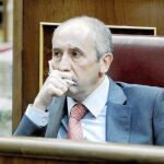 Erkoreka, en el Congreso de los Diputados, en un momento del Debate del Estado de la Nación